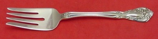 Chateau Rose by Alvin Sterling Silver Salad Fork 6 1/2" Flatware Vintage