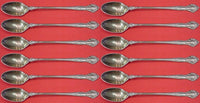 English Gadroon by Gorham Sterling Silver Iced Tea Spoon Set 12 pieces 7 1/2"