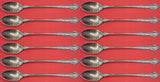 English Gadroon by Gorham Sterling Silver Iced Tea Spoon Set 12 pieces 7 1/2"