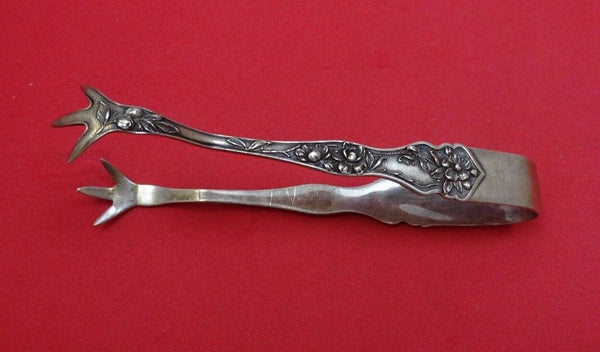 Cherry Blossom by Blackinton Sterling Silver Sugar Tong 3 7/8" Serving