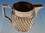 Austrian .800 Silver Tea Set / Demitasse Set 3pc Swirled Twist Design (#2828)