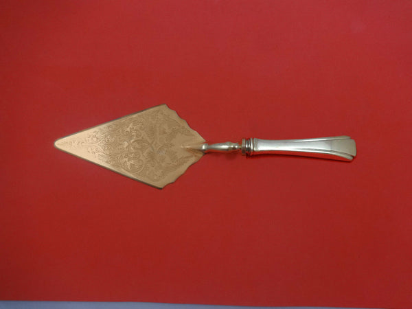 Debutante by Richard Dimes Sterling Silver Pastry Server Fancy Vermeil Custom