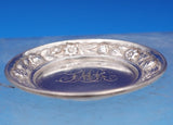 Whiting Sterling Silver Butter Pat with Repousse Border #7 2 1/2" (#8998)