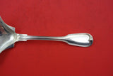 Nantucket by Buccellati Silverplate Pea Spoon shell bowl pierced 8 3/4"