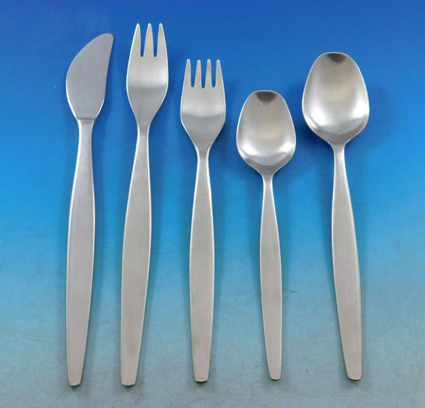 Focus by Gense Stainless Steel Sweden Flatware Set Service 43 pcs Modern
