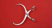 Pattern unknown by Lunt Sterling Silver Sugar Nips #102  3 1/4"