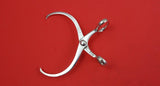 Pattern unknown by Lunt Sterling Silver Sugar Nips #102  3 1/4"
