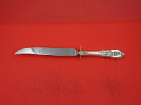 Rose Point by Wallace Sterling Silver Steak Carving Knife 10 1/2"