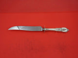 Rose Point by Wallace Sterling Silver Steak Carving Knife 10 1/2"