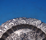 Dutch Sterling Silver Candy Dish w/ Harbor Scene Boats Windmill Ball Feet #6883