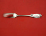 Russian Sterling Silver Salad Fork / Dessert Fork 6 3/4" Flatware Heirloom