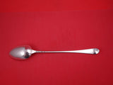 English Georgian Sterling Stuffing Spoon London 1740-1750 worn marks w/crown 12"