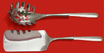 Rambler Rose by Towle Sterling Silver Italian Pasta Server Set 2pc HHWS Custom