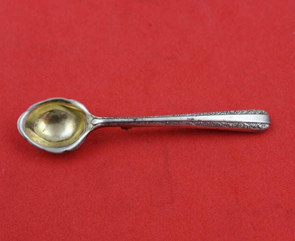 Candlelight by Towle Sterling Silver Salt Spoon Pin Gold Washed 2 3/4" Heirloom