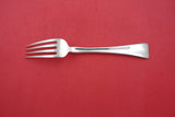 Lap Over Edge Hand Engraved By Tiffany Sterling Dinner Fork w/ fish & snake 8"