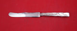 Lap Over Edge Acid Etched by Tiffany Sterling Dessert Knife HH AS w/ lizards
