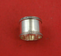 Impero by Zaramella Argenti Italian .800 Silver Napkin Ring 1 7/8" x 1 1/4"