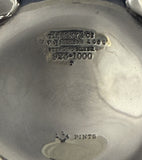 Chrysanthemum by Tiffany and Co Sterling Silver Tea Set 5pc (#8855) Beautiful!