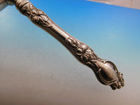 Violet by Wallace Sterling Silver Asparagus Server Hooded Old Pierced 10"