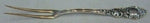 Navarre by Lunt Sterling Silver Strawberry Fork 2-Tine 4 3/4" Gw