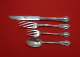 American Victorian by Lunt Sterling Silver Dinner Size Place Setting(s) 4pc