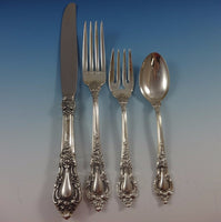 Eloquence by Lunt Sterling Silver Flatware Service Set 74 Pieces Dinner Size 12
