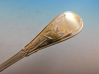 Japanese by Tiffany and Co. Sterling Silver Fish Server w/ Silver Bird Vermeil