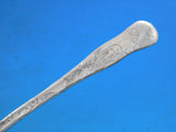 Lap Over Acid Etched by Tiffany Sterling Silver Ice Cream Spoon Ruffled GW Bird