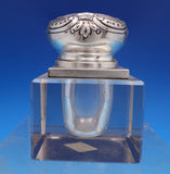 Ferdinand Fuchs and Co Sterling Silver and Crystal Inkwell #446 4" x 3" (#0381)
