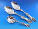 Old Orange Blossom by Alvin Sterling Silver Flatware Set 12 Service 110 pc Lunch