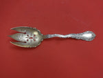 Elaine by Lunt Sterling Silver Salad Serving Fork GW Brite-Cut 8 3/4"