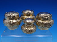 Floral by Gorham Sterling Silver Desk Set 12pc Vermeil 17" x 5 1/2" (#7860)