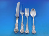 Queens by Birks Sterling Silver Flatware Set for 12 Service 94 Pieces Canada
