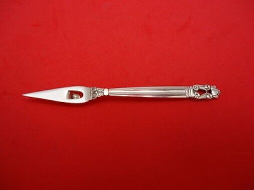 Acorn by Georg Jensen Sterling Silver Nut Pick 3 3/4" Antique Silverware