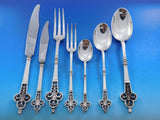 Renaissance by Christofle France Sterling Silver Flatware Service Set 59 pieces