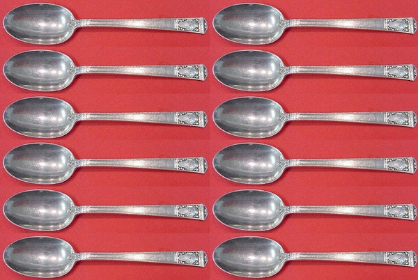 San Lorenzo by Tiffany and Co Sterling Silver Demitasse Spoon Set 12 pcs 4 3/8"