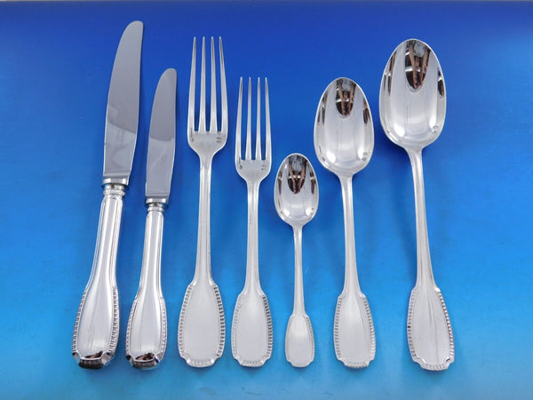 Godrons by Christofle Cardeilhac France Sterling Silver Flatware Set 42 pieces