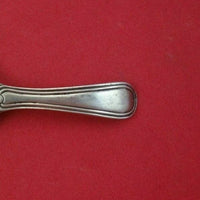 Richard Crossley English Georgian Sterling Silver Tea Caddy Spoon Shell 3 1/4"