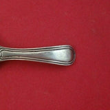 Richard Crossley English Georgian Sterling Silver Tea Caddy Spoon Shell 3 1/4"