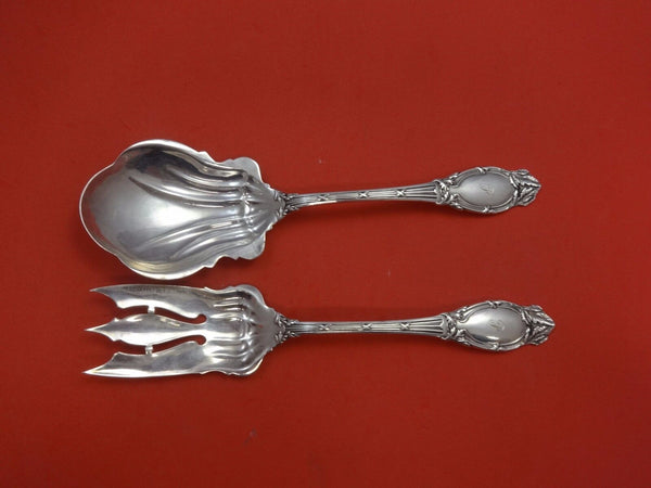 Abbottsford by International Sterling Silver Salad Serving Set 2pc Original