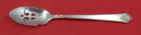 Castle Rose by Royal Crest Sterling Silver Olive Spoon 5 3/4" Pierced Custom