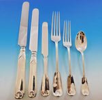 Palm by Tiffany & Co Sterling Silver Flatware Service for 12 Set 75 pcs Dinner