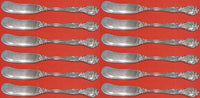 King Edward by Gorham Sterling Silver Butter Spreader flat handle Set 12p 5 7/8"