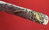 Lap Over Edge Mixed Metals by Tiffany Sterling Teaspoon GW two Applied Fish #373