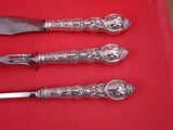 Douvaine by Unger Sterling Roast Carving Set 3pc HH Knife 14" Fork 11" Hone 12"