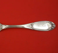 Coin Silver Dinner Fork Patented 1859 7 1/2" Flatware Antique Heirloom