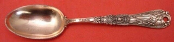 New York City by Tiffany & Co. Copper Sample Teaspoon Oval w/Statue & Eagle 6"