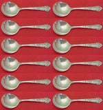 French Renaissance by Reed and Barton Sterling Silver Cream Soup Spoon Set 12pcs
