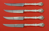 Rose Cascade by Reed & Barton Sterling Silver Steak Knife Set 4pc HHWS Custom