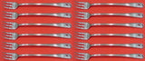 Spring Glory by International Sterling Silver Cocktail Fork Set 12 pcs 5 1/2"